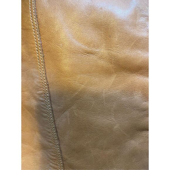 Women’s E Irene Nine West Mid Calf Tan Boots Size 7 M - Picture 5 of 6